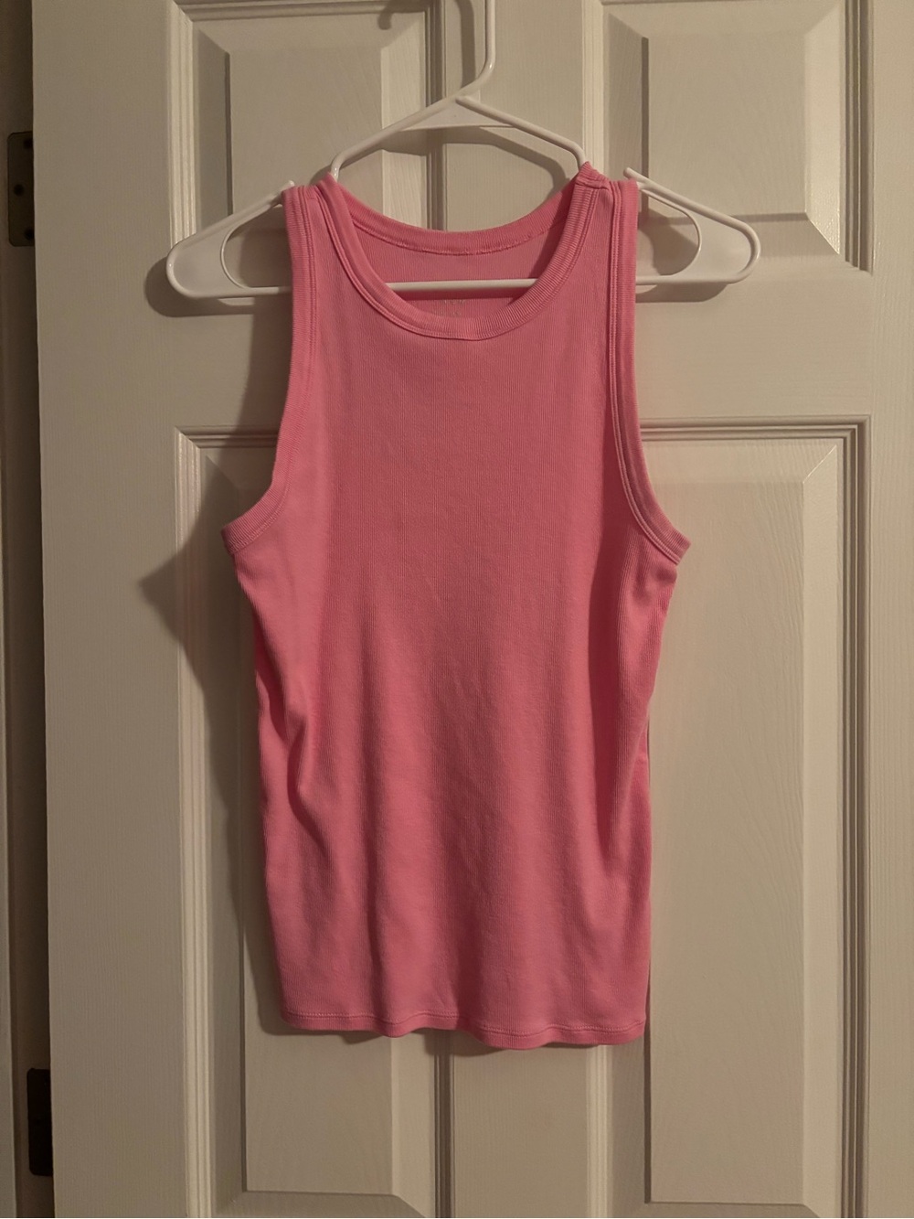 A New Day Pink Ribbed Tank Top - Women